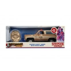 Jada Toys Stranger Things - Chevy Blazer With Sheriff's Badge Hollywood Rides 1:24 Scale Die Cast Vehicle