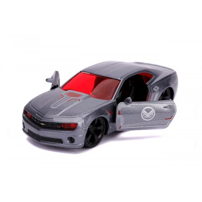 Jada Toys Marvel Avengers - 2010 Chevy Camaro War Machine Hollywood Rides 1:32 Scale Die Cast Vehicle - Image 3