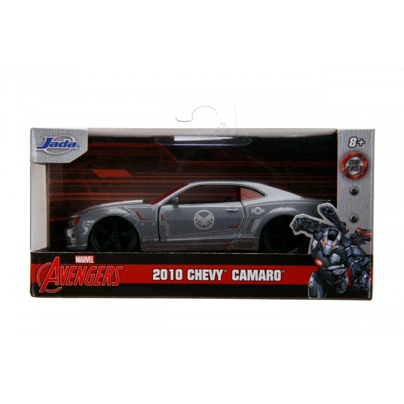 Jada Toys Marvel Avengers - 2010 Chevy Camaro War Machine Hollywood Rides 1:32 Scale Die Cast Vehicle - Image 2