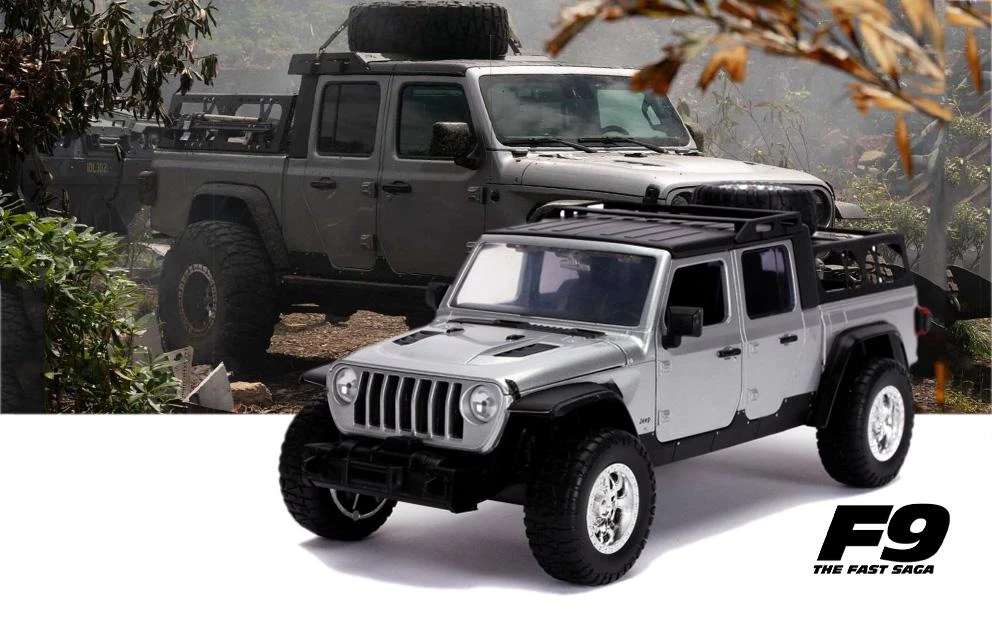Jada Toys Fast & Furious - FF9 2020 Jeep Gladiator Hollywood Rides 1:24 Scale Die Cast Vehicle - Image 6