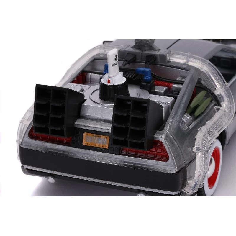 Jada Toys Back To The Future III - DeLorean Time Machine 1:24 Scale Jada Hollywood Rides Die Cast Vehicle - Image 6