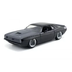 Jada Toys Fast & Furious - Letty's 1970 Plymouth Barracuda (Grey/Black) Hollywood Rides 1:24 Scale Die Cast Vehicle