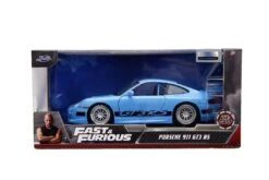 Jada Toys Fast & Furious - Brian's Porsche 911 GT3 RS (Blue) Hollywood Rides 1:24 Scale Die Cast Vehicle