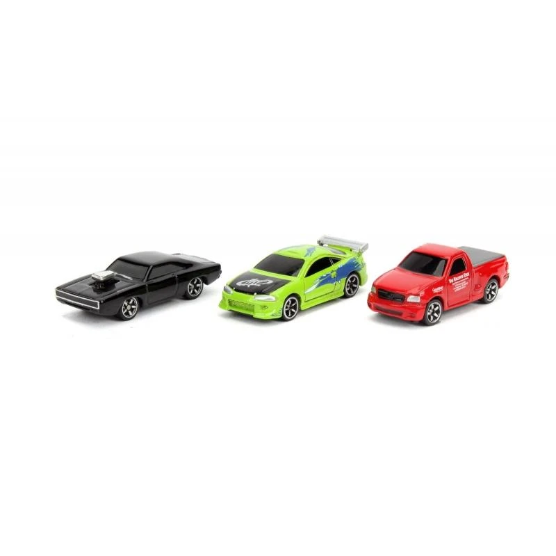 Jada Toys Fast And Furious - NANO Hollywood Rides 3 Car Set #1 - Image 2
