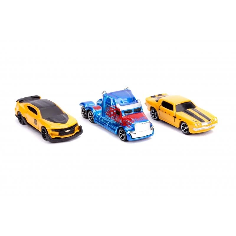 Jada Toys Transformers The Last Knight - Nano Hollywood Rides 3 Car Set - Image 3