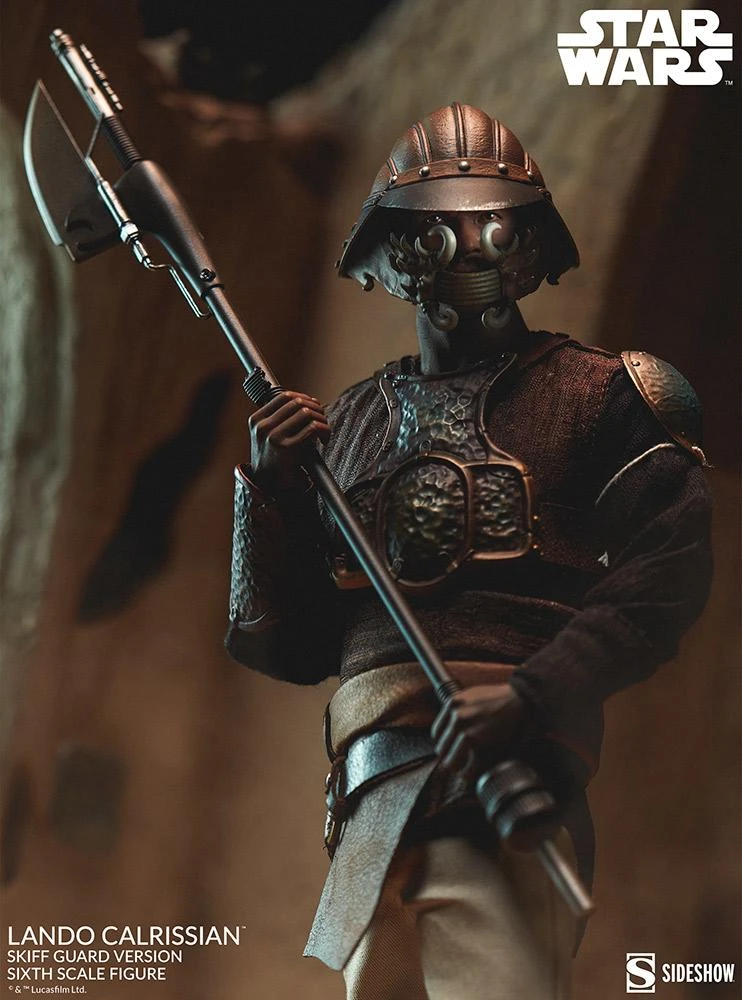 Lando Calrissian Skiff Guard Disguise - Star Wars Sideshow Collectibles 1/6 Scale Action Figure - Image 10