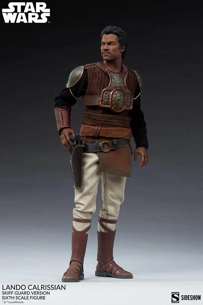 Lando Calrissian Skiff Guard Disguise - Star Wars Sideshow Collectibles 1/6 Scale Action Figure - Image 2
