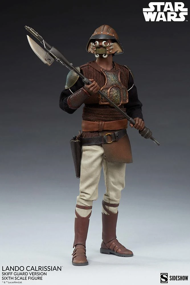 Lando Calrissian Skiff Guard Disguise - Star Wars Sideshow Collectibles 1/6 Scale Action Figure - Image 4
