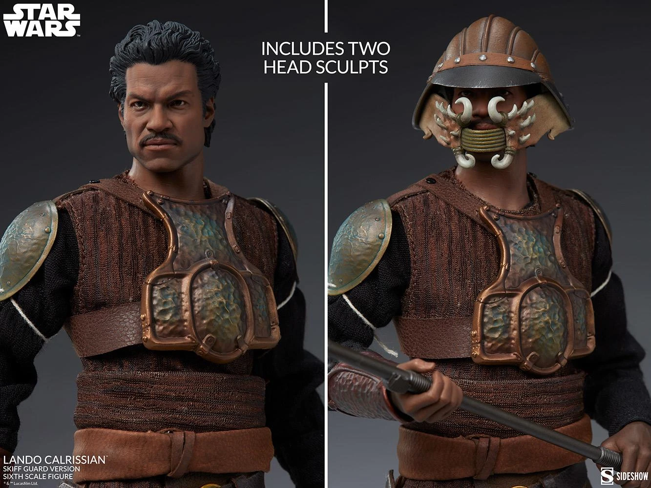Lando Calrissian Skiff Guard Disguise - Star Wars Sideshow Collectibles 1/6 Scale Action Figure - Image 7