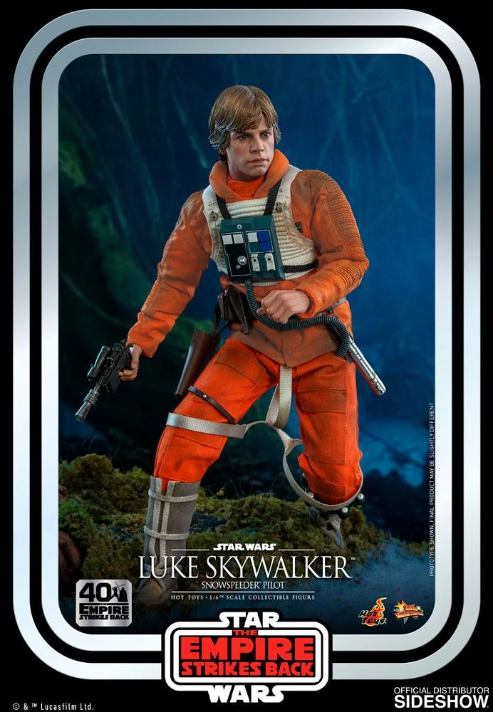 Luke Skywalker (Snowspeeder Pilot) - Star Wars Hot Toys Collectibles 1/6 Scale Action Figure - Image 6