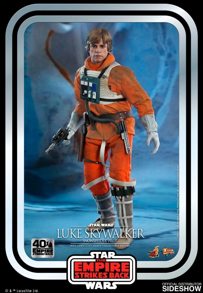 Luke Skywalker (Snowspeeder Pilot) - Star Wars Hot Toys Collectibles 1/6 Scale Action Figure - Image 2