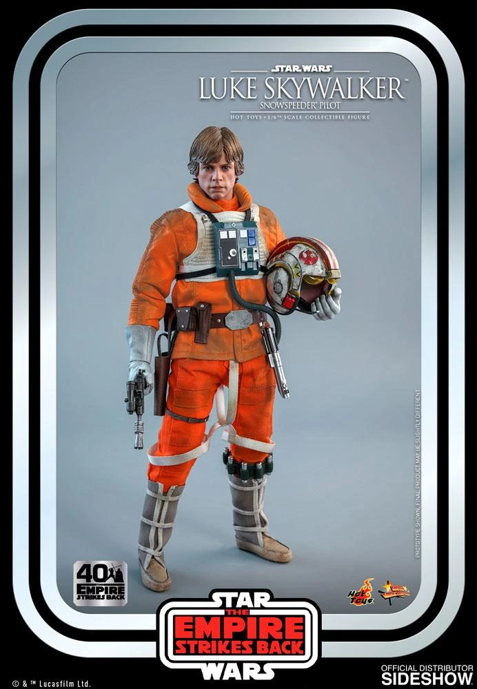 Luke Skywalker (Snowspeeder Pilot) - Star Wars Hot Toys Collectibles 1/6 Scale Action Figure - Image 3