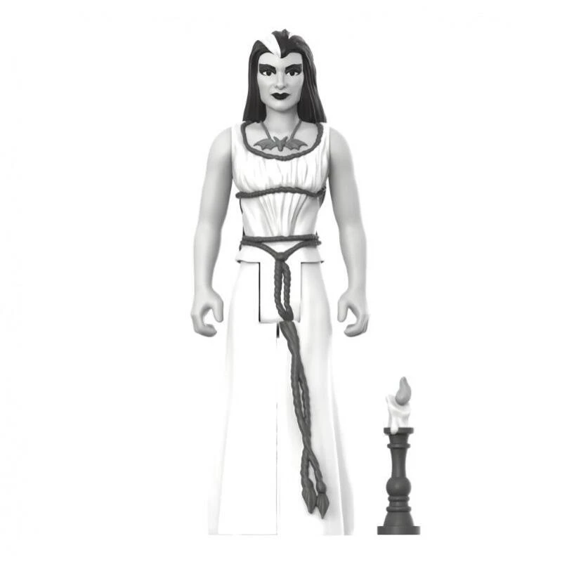 SUPER7 The Munsters Reaction Action Figure - Lily Greyscale - Image 2