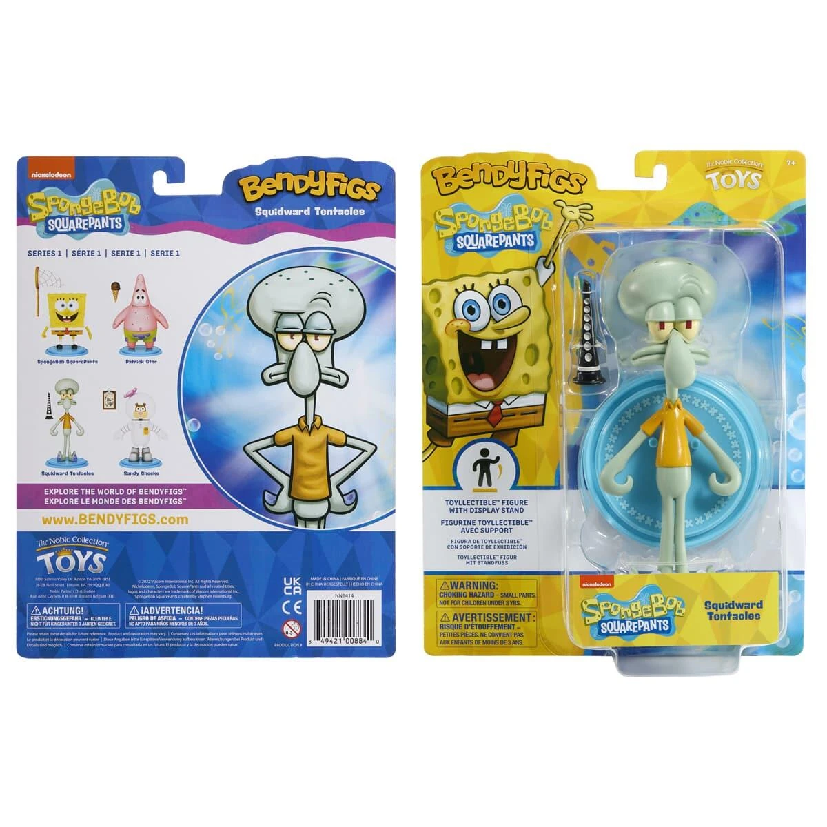 Noble Collection Spongebob Bendyfigs Action Figure - Squidward - Image 3