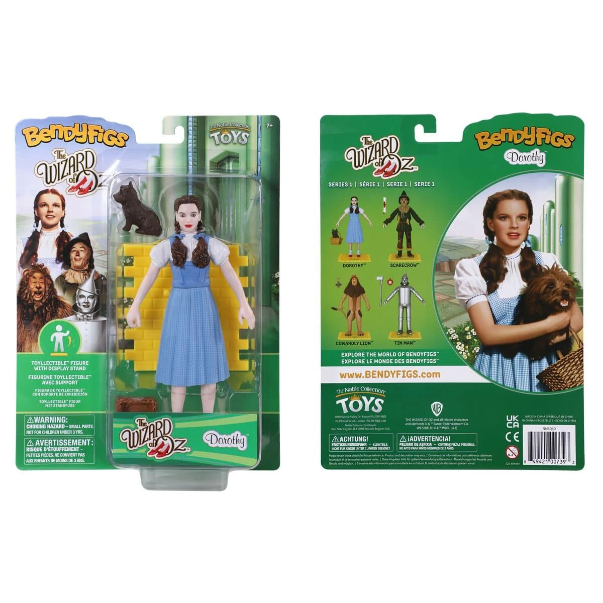Noble Collection The Wizard Of Oz Bendyfigs Action Figure- Dorothy - Image 3