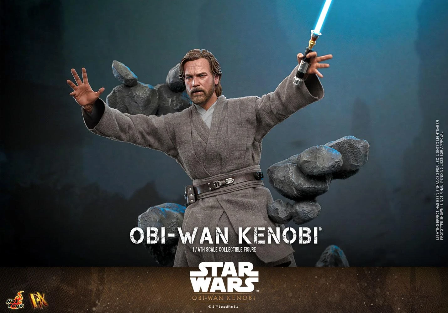 *PRE-ORDER Obi-Wan Kenobi - Star Wars: Obi-Wan Kenobi Hot Toys Exclusive Collectibles 1/6 Scale Action Figure - Image 9
