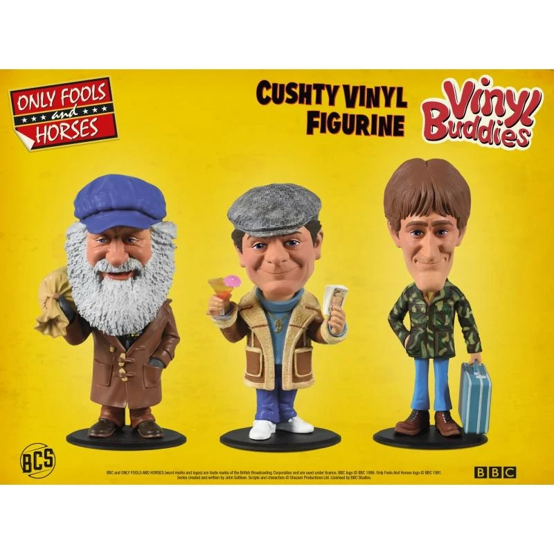 Only Fools And Horses Cushty Vinyl 3 Figurine Set - Del Boy, Rodney & Uncle Albert - Image 2