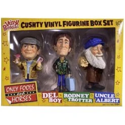 Only Fools And Horses Cushty Vinyl 3 Figurine Set - Del Boy, Rodney & Uncle Albert