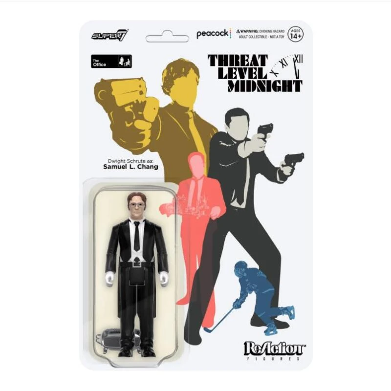 SUPER7 The Office Reaction Action Figure - Samuel L Chang