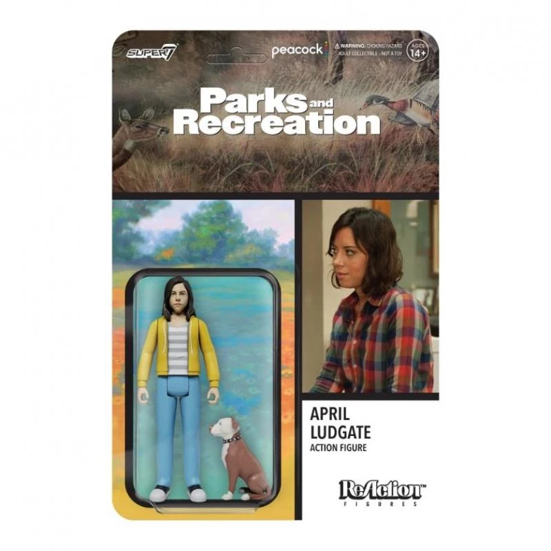 SUPER7 Parks And Recreation ReAction Figure - April Ludgate