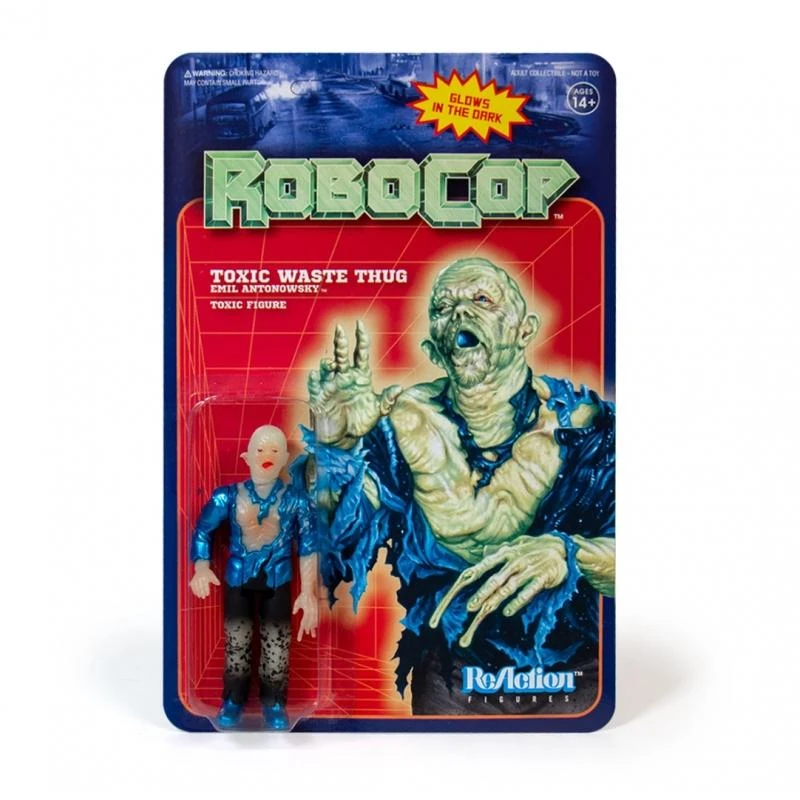 SUPER7 Robocop ReAction Action Figure - Emil Antonowsky (Glow In The Dark)