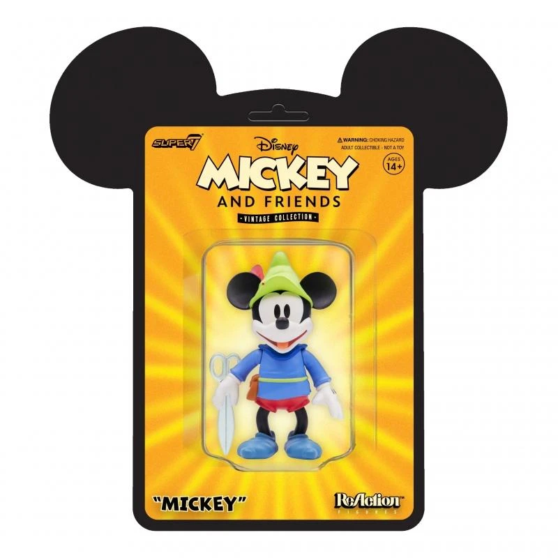 SUPER7 Mickey And Friends Disney ReAction Action Figure - Mickey Mouse