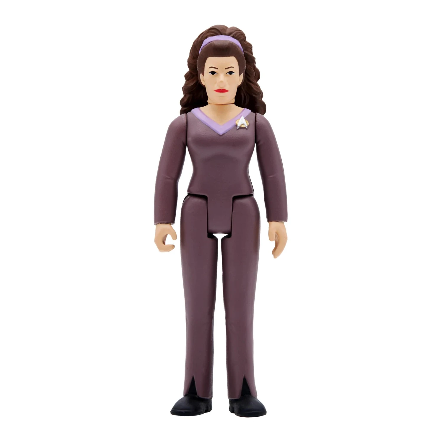 SUPER7 Star Trek: The Next Generation ReAction Action Figure Wave 2 - Counsellor Troi - Image 2