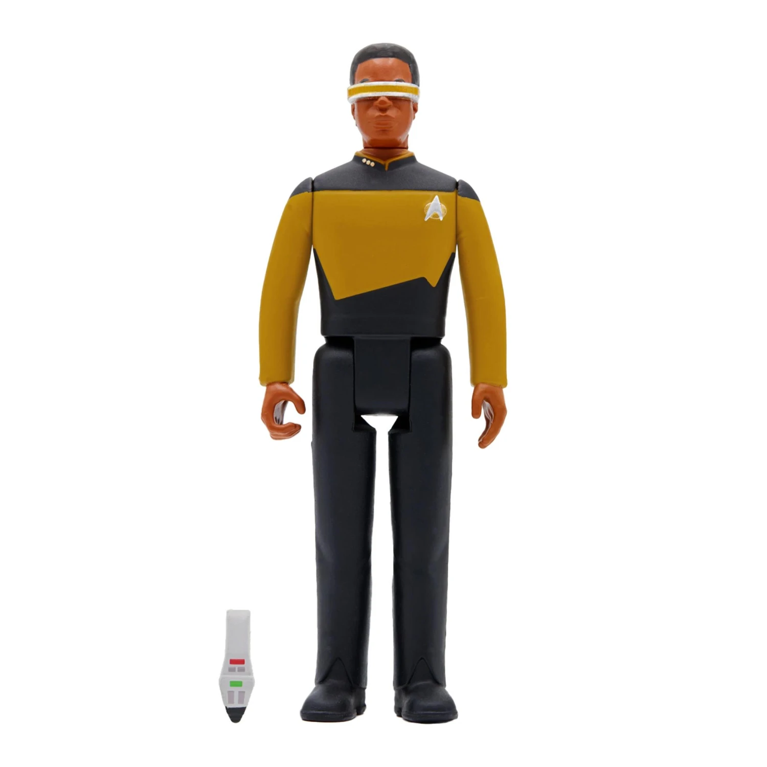 SUPER7 Star Trek: The Next Generation ReAction Action Figure Wave 2 - Geordi La Forge - Image 2