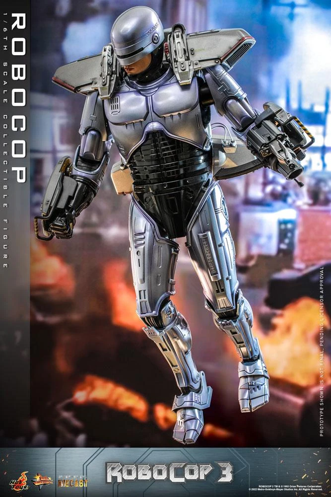 *PRE-ORDER Robocop - RoboCop 3 Hot Toys Collectibles 1/6 Scale Action Figure - Image 6