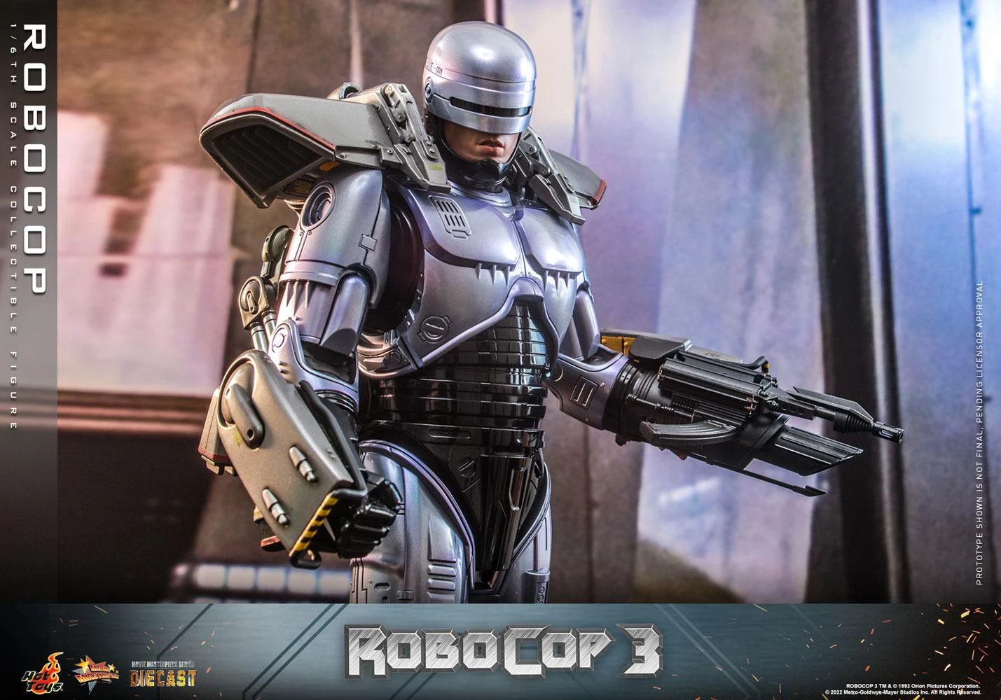 *PRE-ORDER Robocop - RoboCop 3 Hot Toys Collectibles 1/6 Scale Action Figure - Image 9