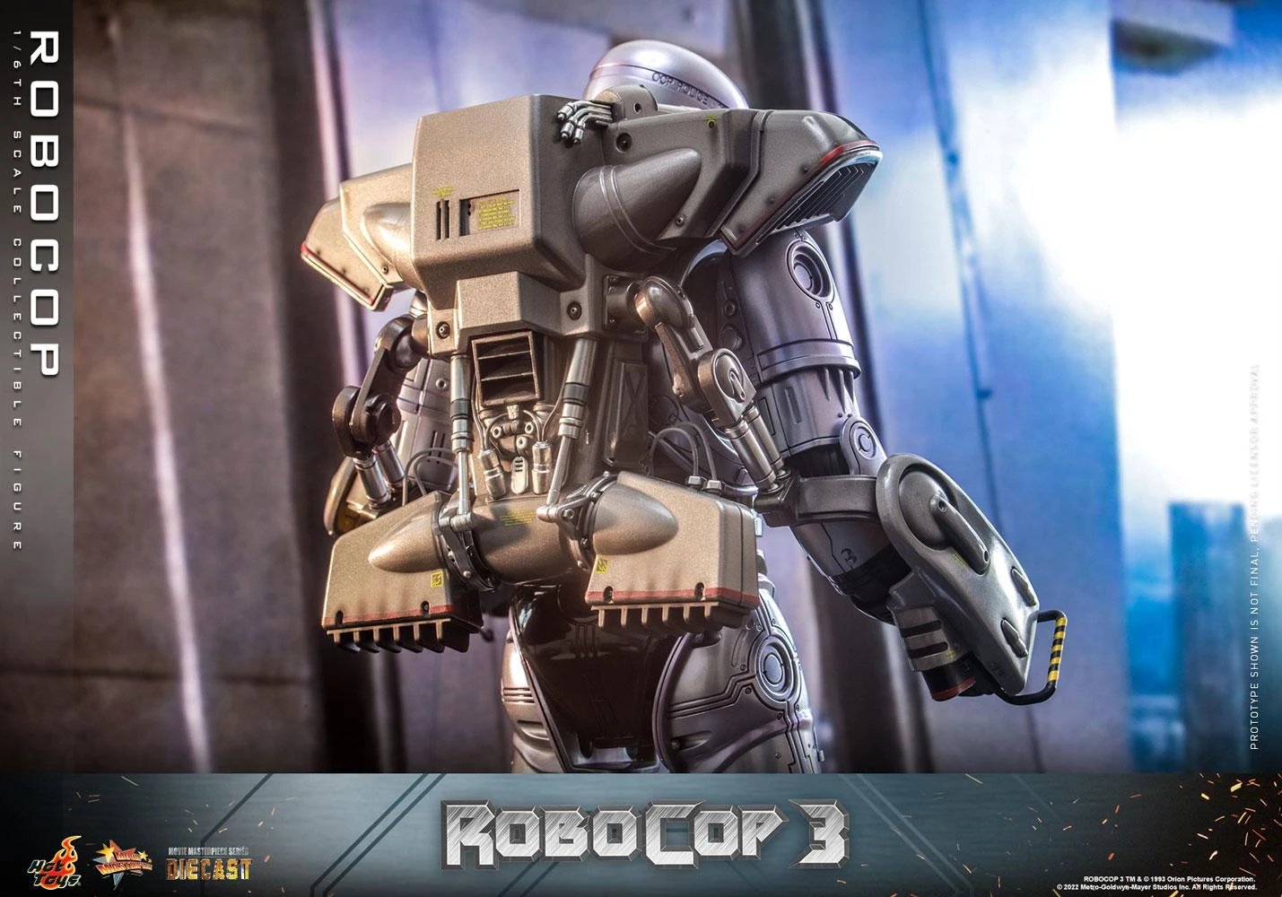 *PRE-ORDER Robocop - RoboCop 3 Hot Toys Collectibles 1/6 Scale Action Figure - Image 10