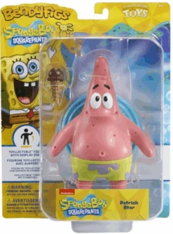 Noble Collection Spongebob Bendyfigs Action Figure - Patrick Star