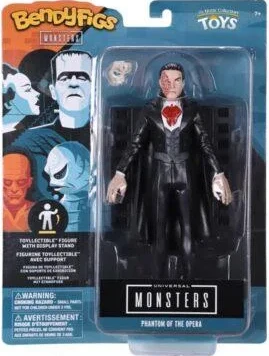 Noble Collection Universal Monsters Bendyfigs Action Figure - The Phantom Of The Opera