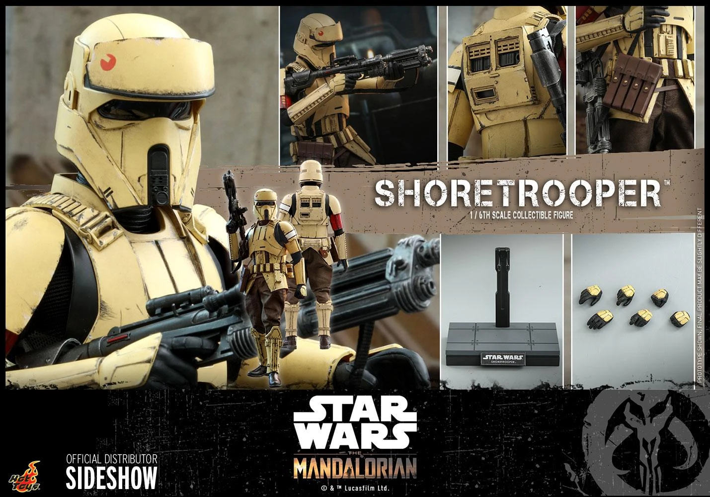 Shoretrooper (The Mandalorian) - Star Wars Hot Toys Collectibles 1/6 Scale Action Figure - Image 6