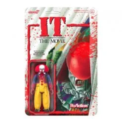 SUPER7 IT PENNYWISE MONSTER (Blood Splatter) Wave 2 REACTION ACTION FIGURE