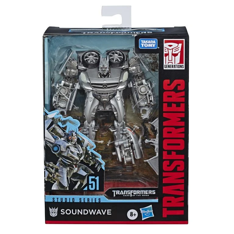 Hasbro Transformers Studio Series 51 Deluxe Class Action Figure: Soundwave