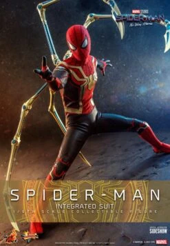 Spider-Man Intergrated Suit - Spider-Man Far From Home - Marvel Hot Toys Collectibles 1/6 Scale Action Figure