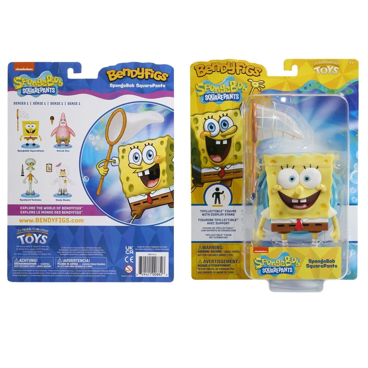 Noble Collection Spongebob Bendyfigs Action Figure - SpongeBob SquarePants - Image 3