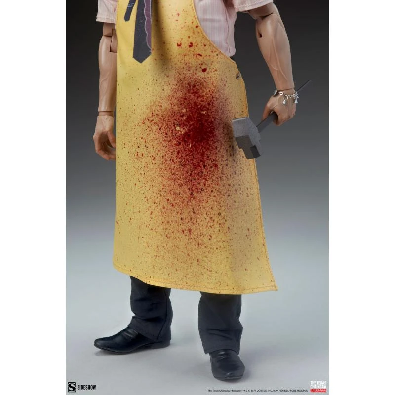 Leatherface (Killing Mask) - Texas Chainsaw Massacre Sideshow Collectibles 1/6 Scale Action Figure - Image 5