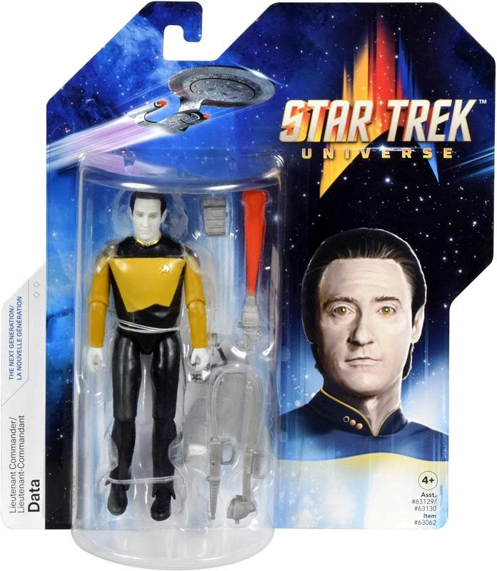 Star Trek Universe 5 Inch Action Figure - Lieutenant Commander Data