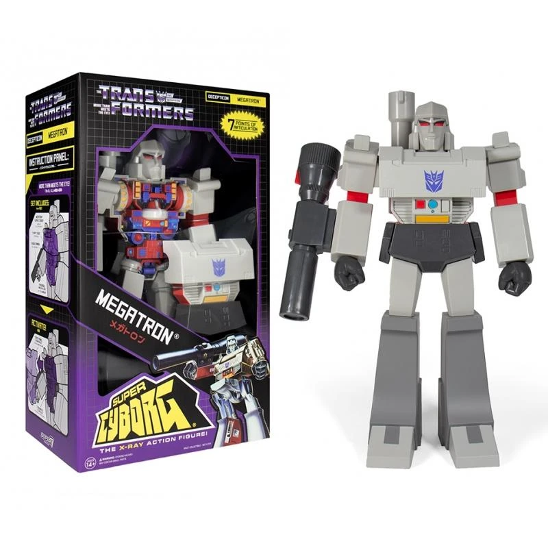 SUPER7 Transformers Super Cyborg Action Figure - Megatron