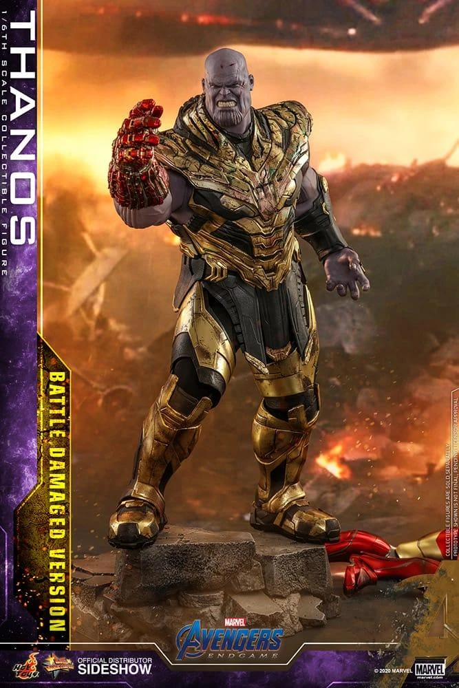 Thanos (Battle Damaged) - Marvel Avengers: Endgame Hot Toys Collectibles 1/6 Scale Action Figure - Image 2