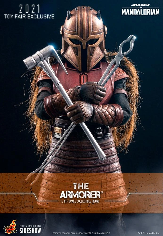 The Armorer (The Mandalorian) - Star Wars Hot Toys Collectibles 1/6 Scale Action Figure - Image 2