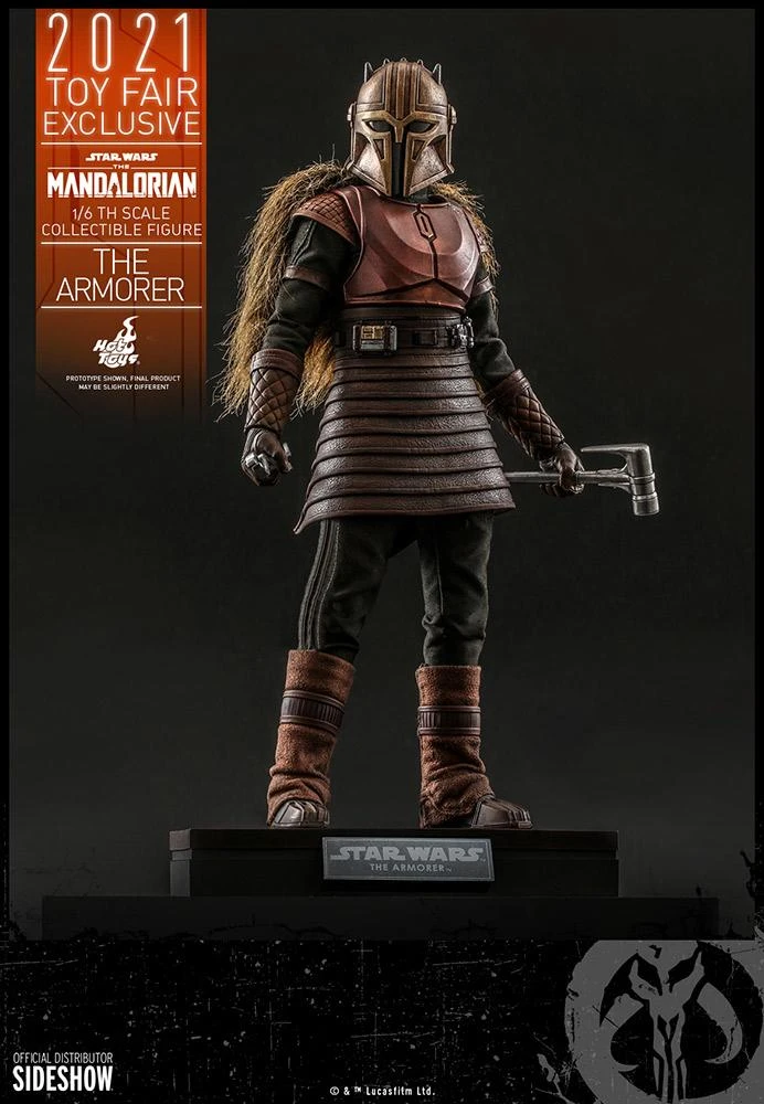 The Armorer (The Mandalorian) - Star Wars Hot Toys Collectibles 1/6 Scale Action Figure - Image 3