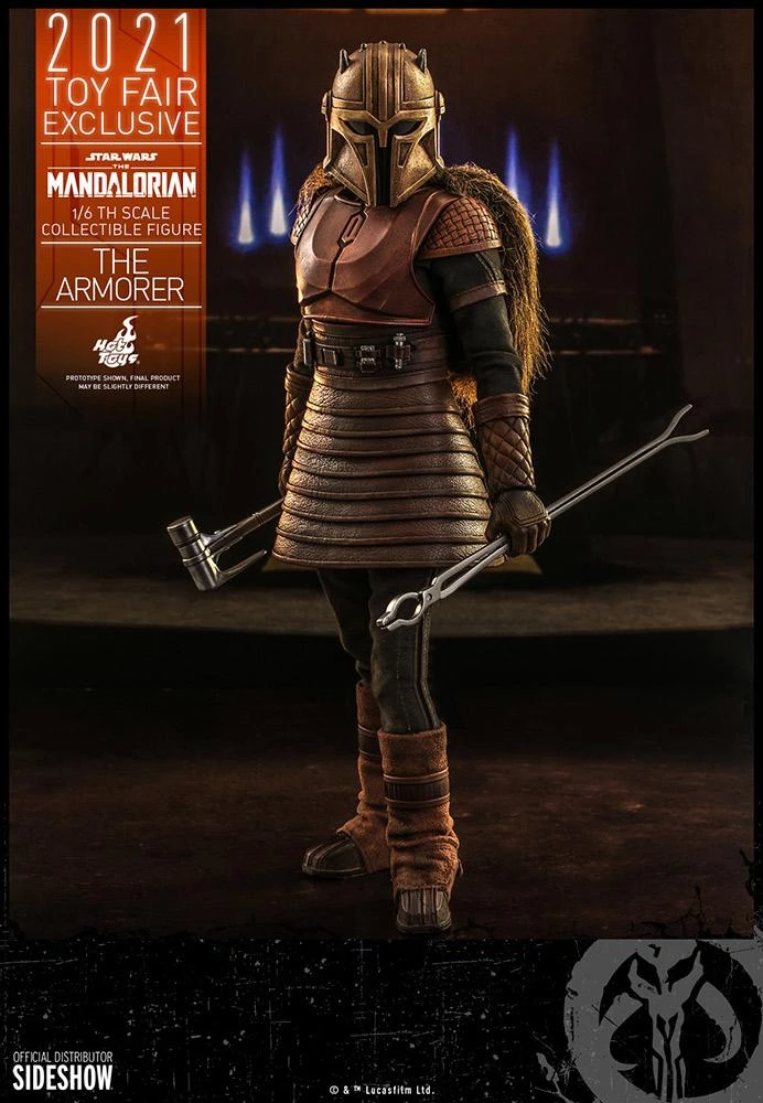 The Armorer (The Mandalorian) - Star Wars Hot Toys Collectibles 1/6 Scale Action Figure - Image 4