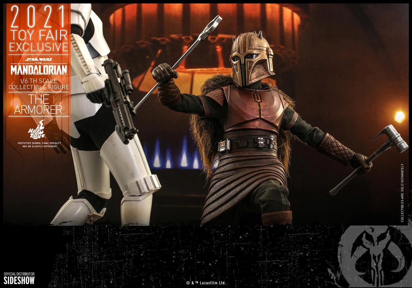The Armorer (The Mandalorian) - Star Wars Hot Toys Collectibles 1/6 Scale Action Figure - Image 7
