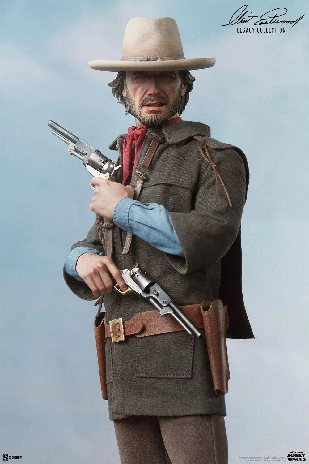 *PRE-ORDER Josey Wales - The Outlaw Josey Wales Sideshow Collectibles 1/6 Scale Action Figure - Image 6