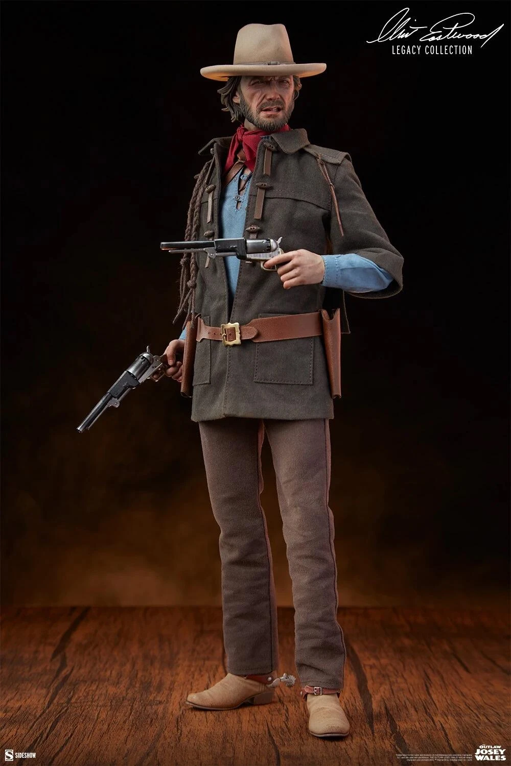 *PRE-ORDER Josey Wales - The Outlaw Josey Wales Sideshow Collectibles 1/6 Scale Action Figure - Image 2