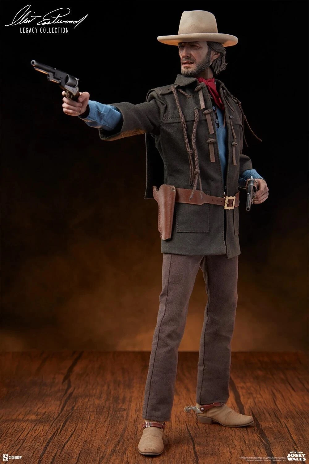 *PRE-ORDER Josey Wales - The Outlaw Josey Wales Sideshow Collectibles 1/6 Scale Action Figure - Image 3