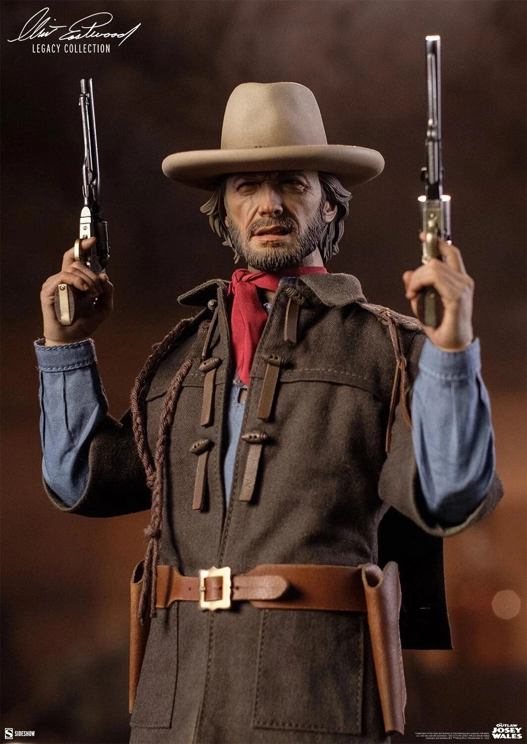 *PRE-ORDER Josey Wales - The Outlaw Josey Wales Sideshow Collectibles 1/6 Scale Action Figure - Image 5
